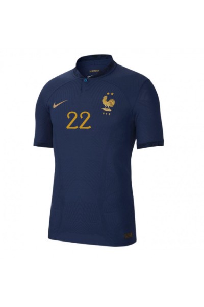 Fotbalové Dres Francie Theo Hernandez #22 Domácí Oblečení MS 2022 Krátký Rukáv